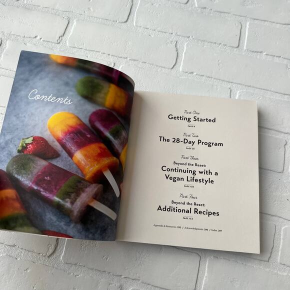 Vegan Reset: 28 Day Plan to Kickstart your Healthy Lifestyle Book - Picture 3 of 6